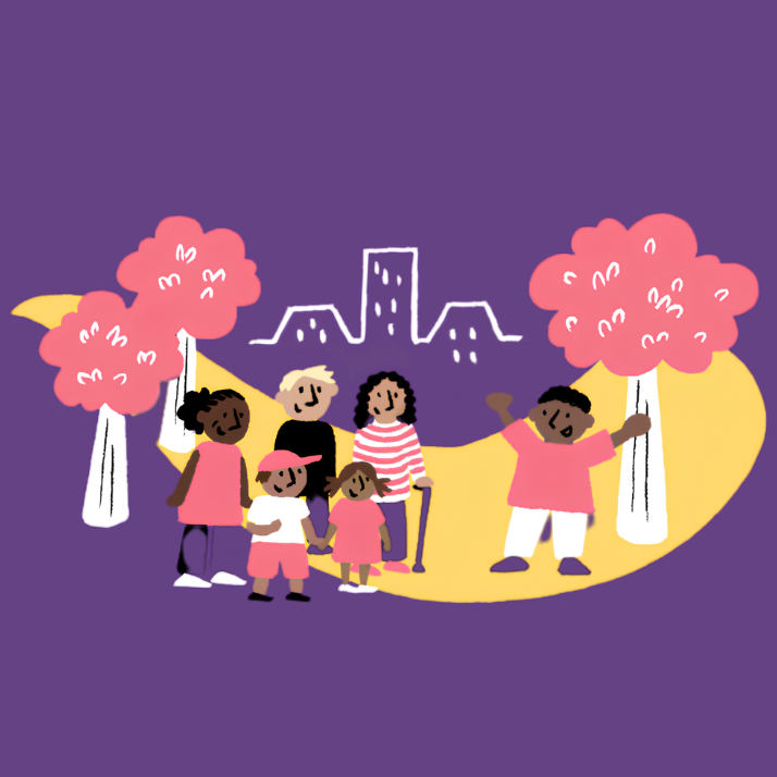 Das Bild zeigt eine Illustration von Saliha Soylu